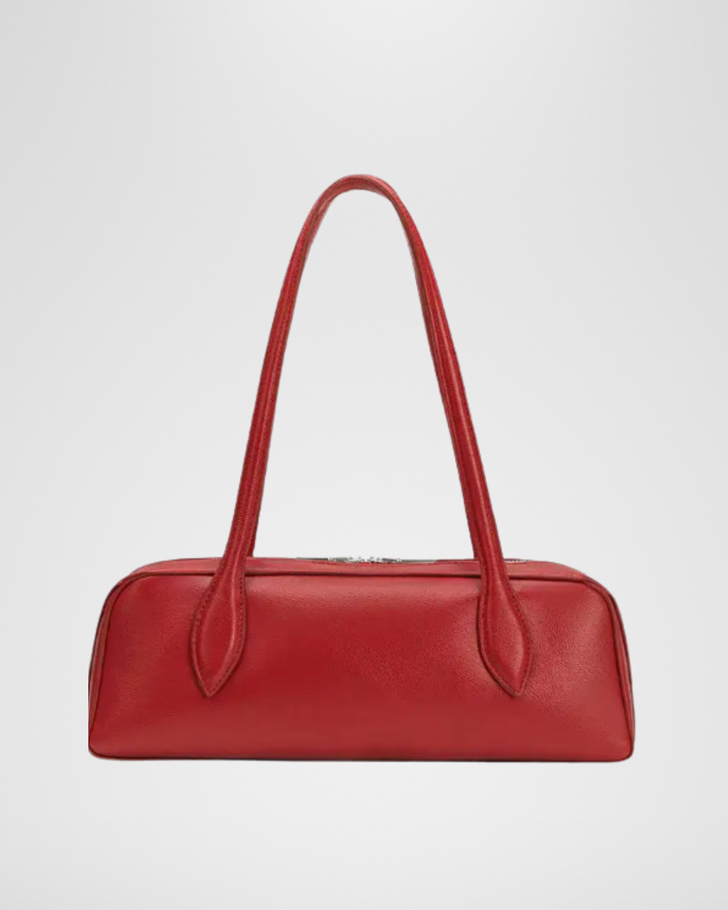 Melie Bianco | Red Mini Bowling bag Recycled Vegan Shoulder Bag