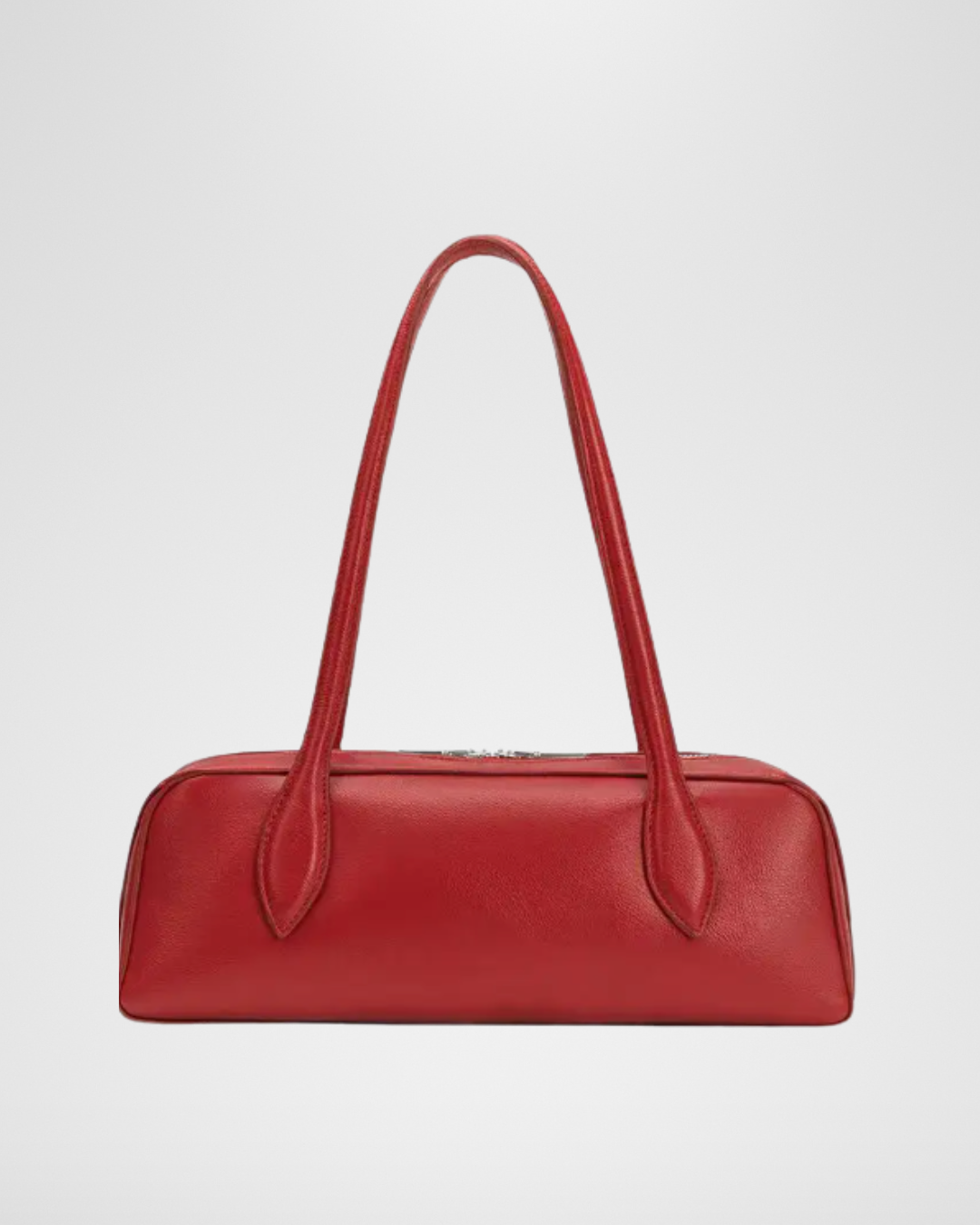 Melie Bianco | Red Mini Bowling bag Recycled Vegan Shoulder Bag
