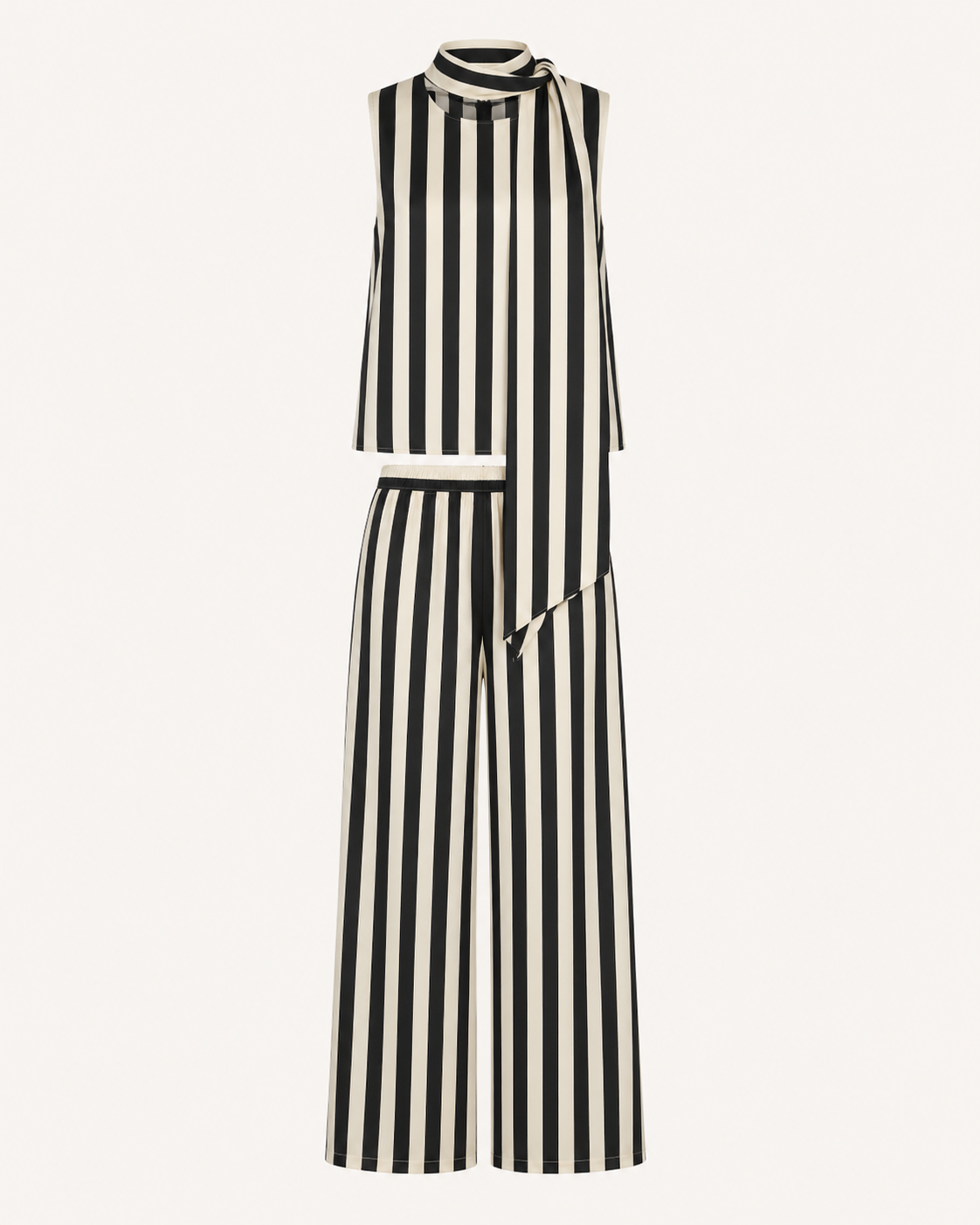 Lee Set | Two Piece Galore Striped Top and Pants Set