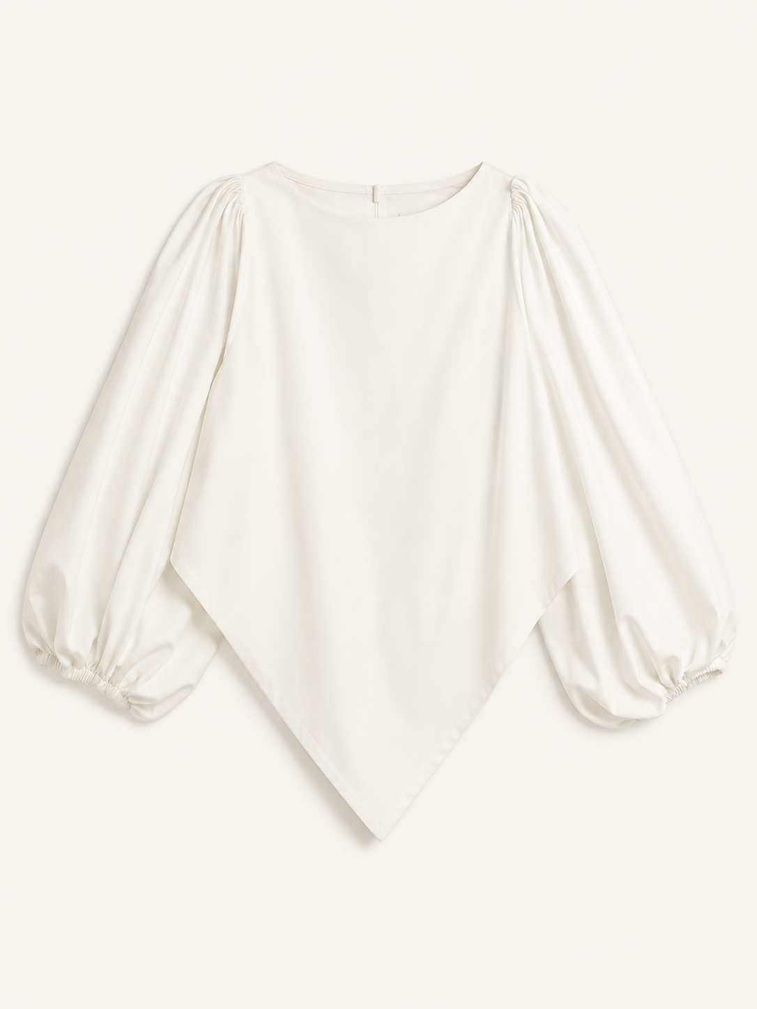 Bronco Shirt | Long Sleeve Puff Sleeve Scarf Top