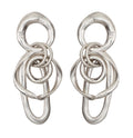 Handmade Chain Link Silver Earrings (pre-order)