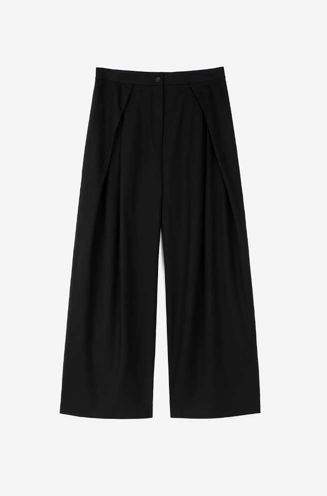 Lilia Trouser | Ballon Wide Leg Trouser Pant