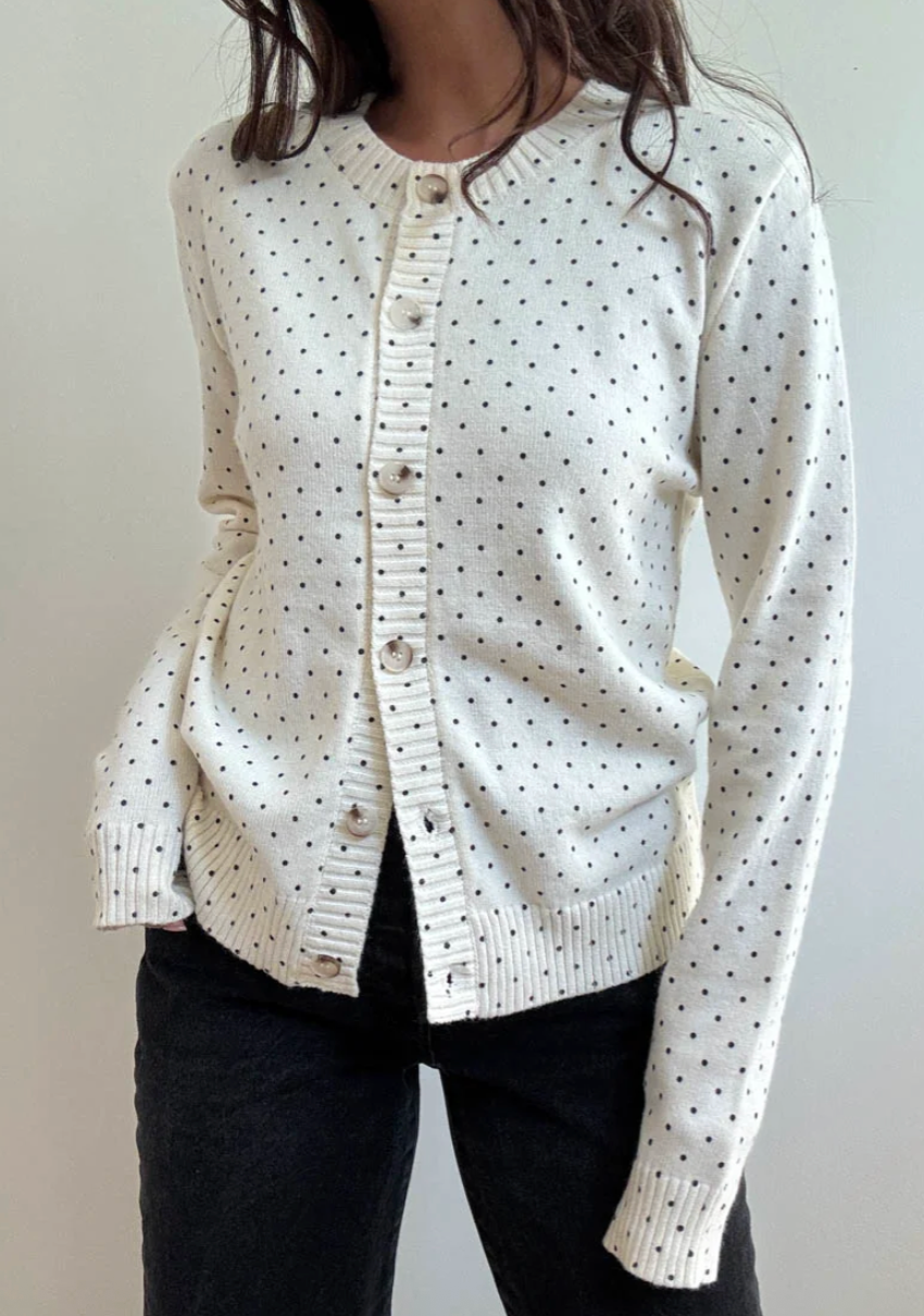 Polka Dot Cardigan