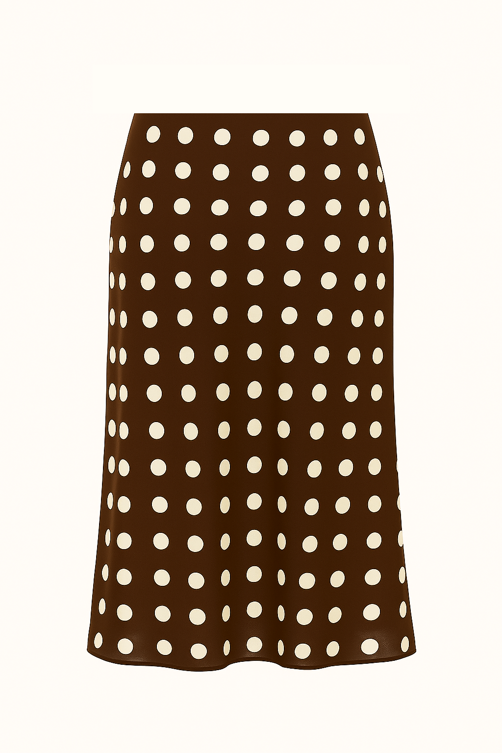 Brown Polka Dot Skirt {pre-order}