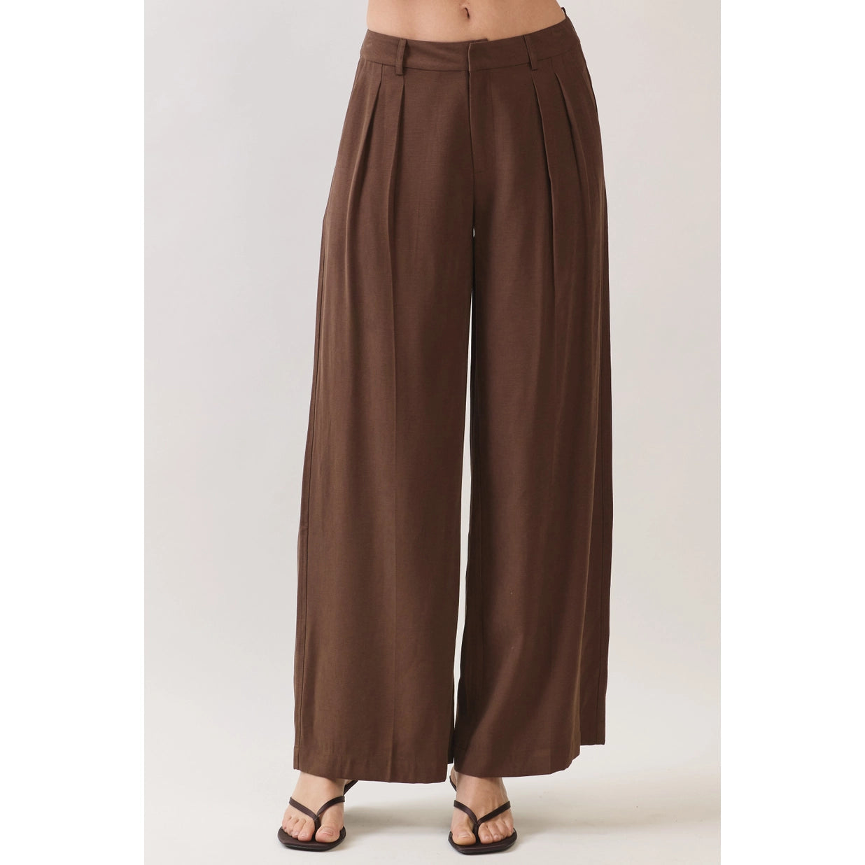 Mocha Brown Lightweight Trouser