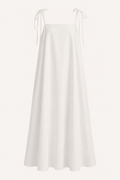 NYC White Square Neck Maxi Dress