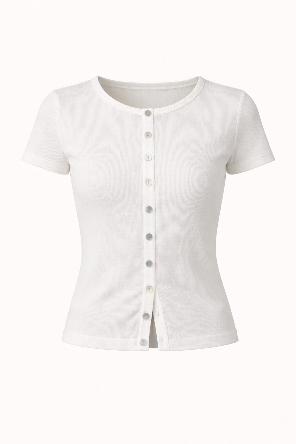 Lucy Top | Knit Button Down Top