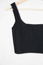 Danielle Tank | Cropped Rib Knit Tank Top - Garms