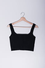 Danielle Tank | Cropped Rib Knit Tank Top - Garms