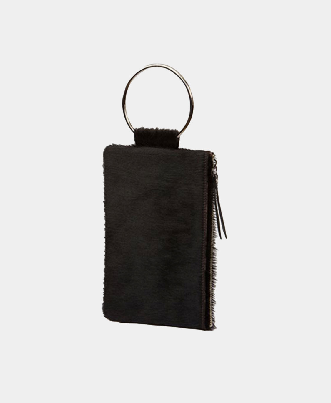 DeGroot Handbags | Espresso Hair on Hyde Clutch Bag