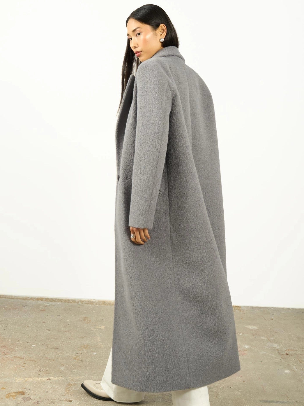Trina Jacket | Long Double Breasted Coat