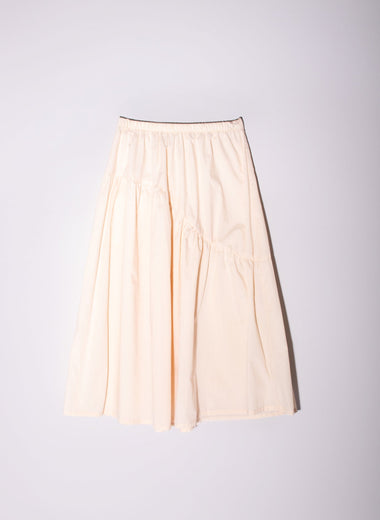 Emma Skirt | midi skirt with asymmetrical yoke - Garms