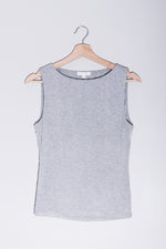 Kaia Tank | Seamless Boat Neck Sleeveless Top - Garms