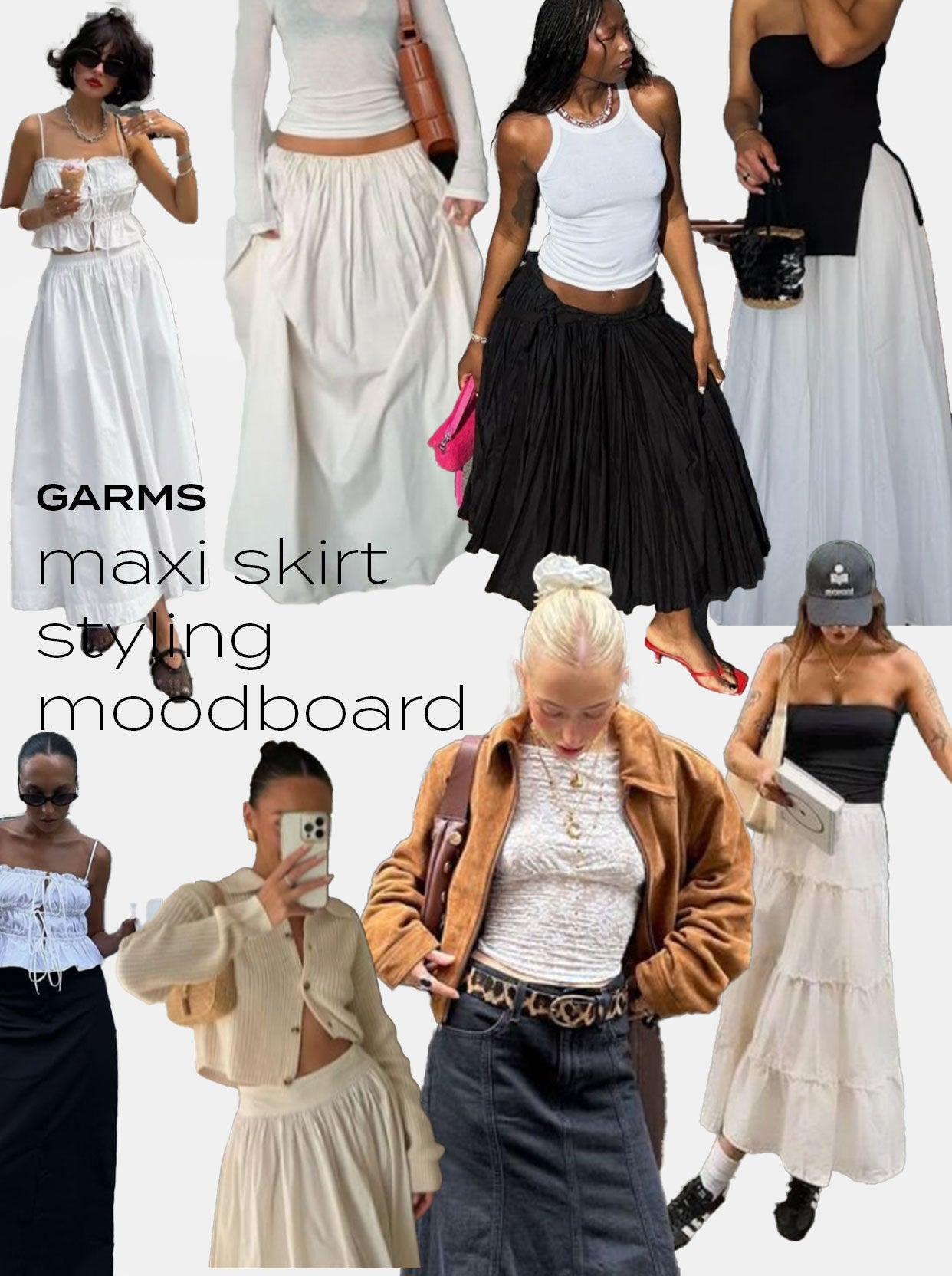 Laura Skirt | Raw Hem Midi/Maxi Denim Skirt