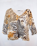 Pre - Loved Animal Print Long Sleeve - Garms