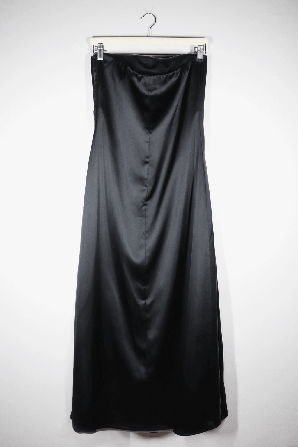 Kelsey Dress | Tube Satin Maxi Dress