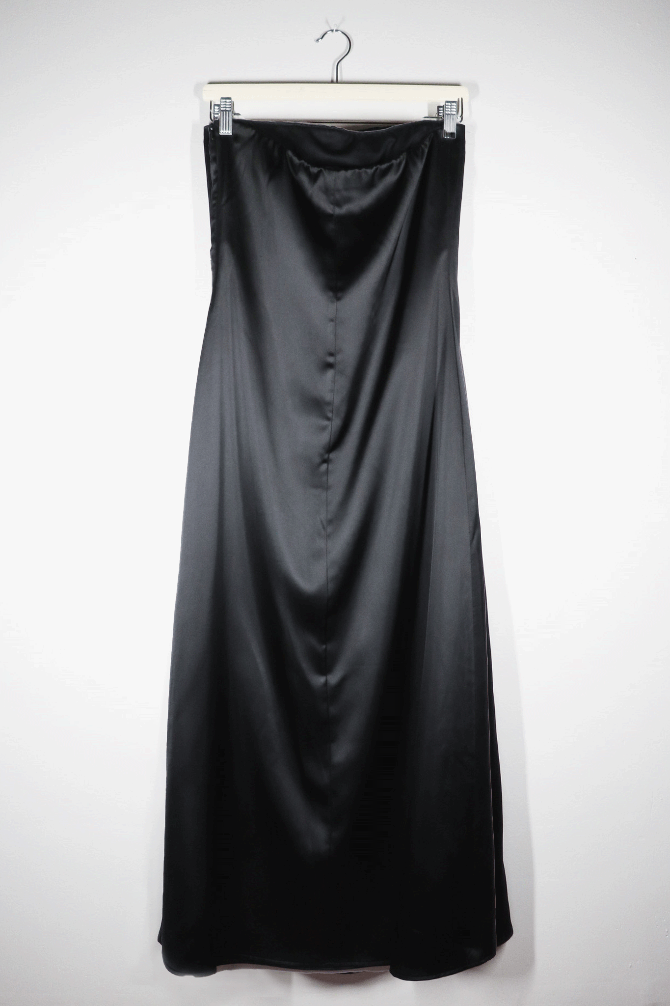 Kelsey Dress | Tube Satin Maxi Dress